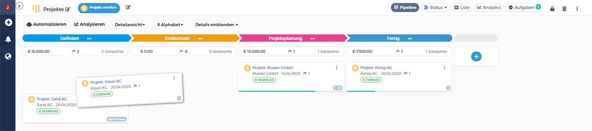 Was ist Joinpoints Studio und wie erstelle ich meinen ersten Prozess damit?